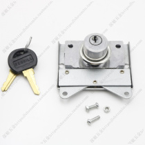 Tin cabinet door lock furniture drawer lock file cabinet eight-shaped split lock World connecting rod lock