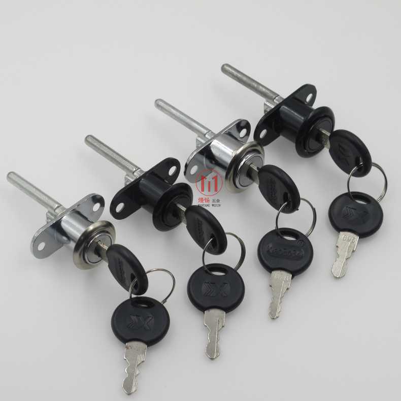 Dr. Xiao front key lock office drawer lock three cabinet linked closet door lock moved up and down multiple cabinet interlock