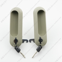 WT9966 assembly locker handle lock file cabinet lock plastic door handle lock combination lock watch Iron cabinet lock