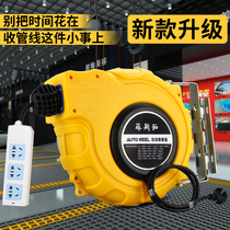 Electric drum winder automatic telescopic coil pipe winder wire coil wound wire coil wire winder cable recyler 20 m