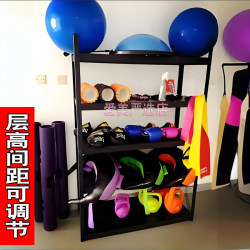 Gym Equipment Storage Rack, Personal Trainer Tool Storage Rack, Yoga Studio Sports Equipment Storage Rack