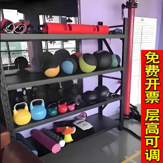 Gym Equipment Storage Rack, Personal Training Area Small Tool Storage, Kettlebell, Yoga, Sports Equipment Storage Shelf