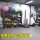 Fitness Equipment Storage Rack, Multi-Functional Gym Personal Trainer Tool Cabinet, Dumbbell Yoga Equipment Storage Rack