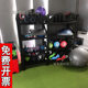 Gym Personal Trainer Small Equipment Storage Rack for Home Use Kettlebell Wave Ball Yoga Exercise Equipment Storage Rack