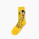 Nghệ thuật retro trừu tượng sơn dầu van Gogh sao không khí vớ dài vớ nữ vớ cotton vớ thủy triều nam và nữ đôi vớ - Vớ bông