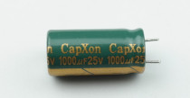 1000uf25v original Taiwanese electrolytic capacitor 105 degrees