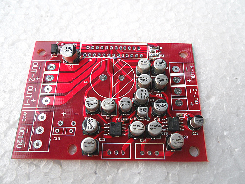TDA7850 TDA7850 TDA7388 TDA7388 TDA7854 TDA7854 series of power amplifier semi-finished products with BA3121 
