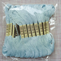 Thread number 3841 a pack of 10 cross stitch threads ecological cotton thread polyester cotton hand sewing embroidery thread 1 piece 8 meters 6 strands