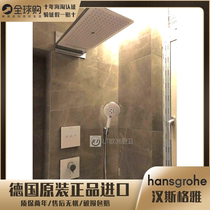 Hansgrohe580 Rain Magician 3 Speed Top Spray Dark Shower Set 24011400