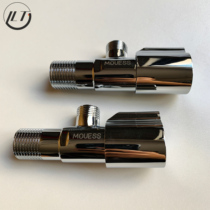 MOUESS Meuse European standard four-point to three-point hot and cold faucet valve triangle valve