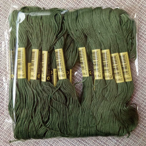 Строка по перекрестному окончанию № 3362 Линия вышивки 20 навыки \ Часть 8 млн/филиал вышива