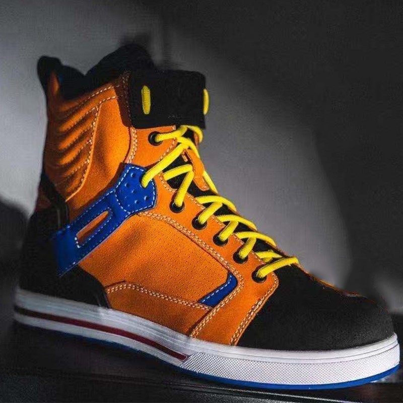 Locomotive Riding Shoes Season Racing Shoes Anti-Fall Casual Riding Board Shoes Boots 1214t