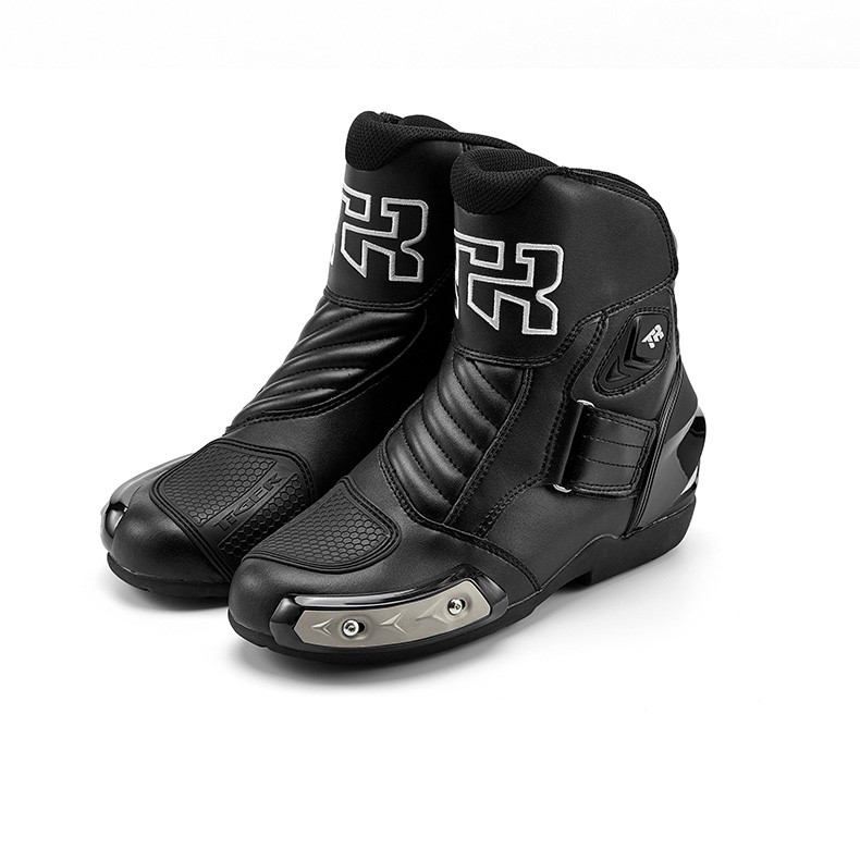 Locomotive shoes riding shoes Men's racing boots Protective locomotive boots Waterproof Riding Boots 1214t