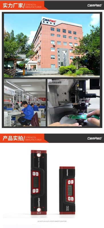 Độ Chính Xác Cao Điện Tử Mini Nhỏ Màn Hình Hiển Thị Kỹ Thuật Số Thước Đo Góc Độ Dốc Thước Hợp Kim Nhôm Dụng Cụ Đo IP65 Chống Thấm Nước thước level điện tử thước thủy điện tử giá rẻ
