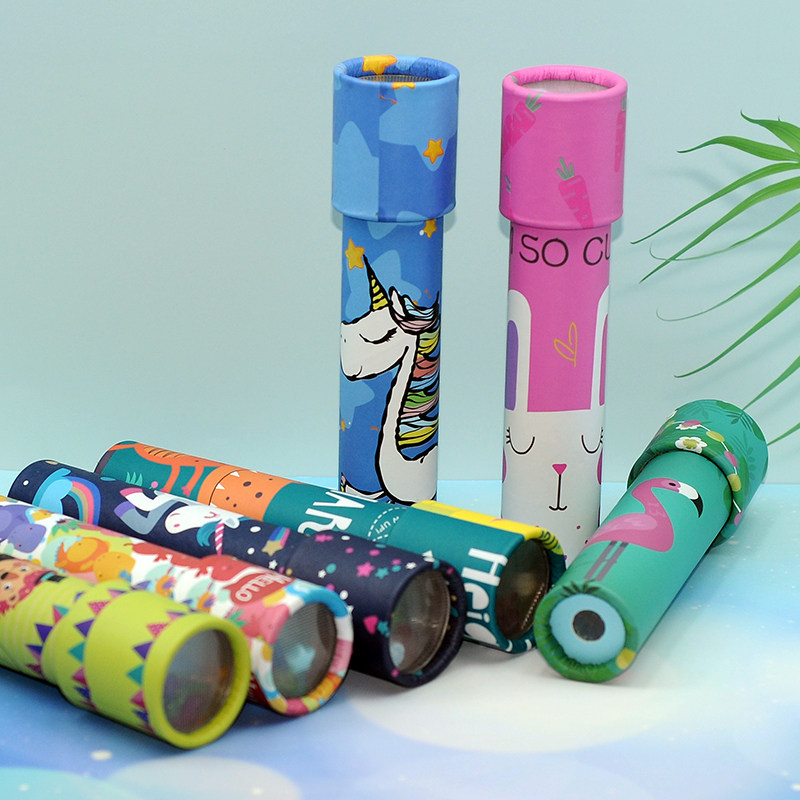 Children's large kaleidoscope multi-prism boy kindergarten gift birthday companion gift reward educational small toy