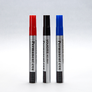 【10支装】优拉双头速干防水油性记号笔