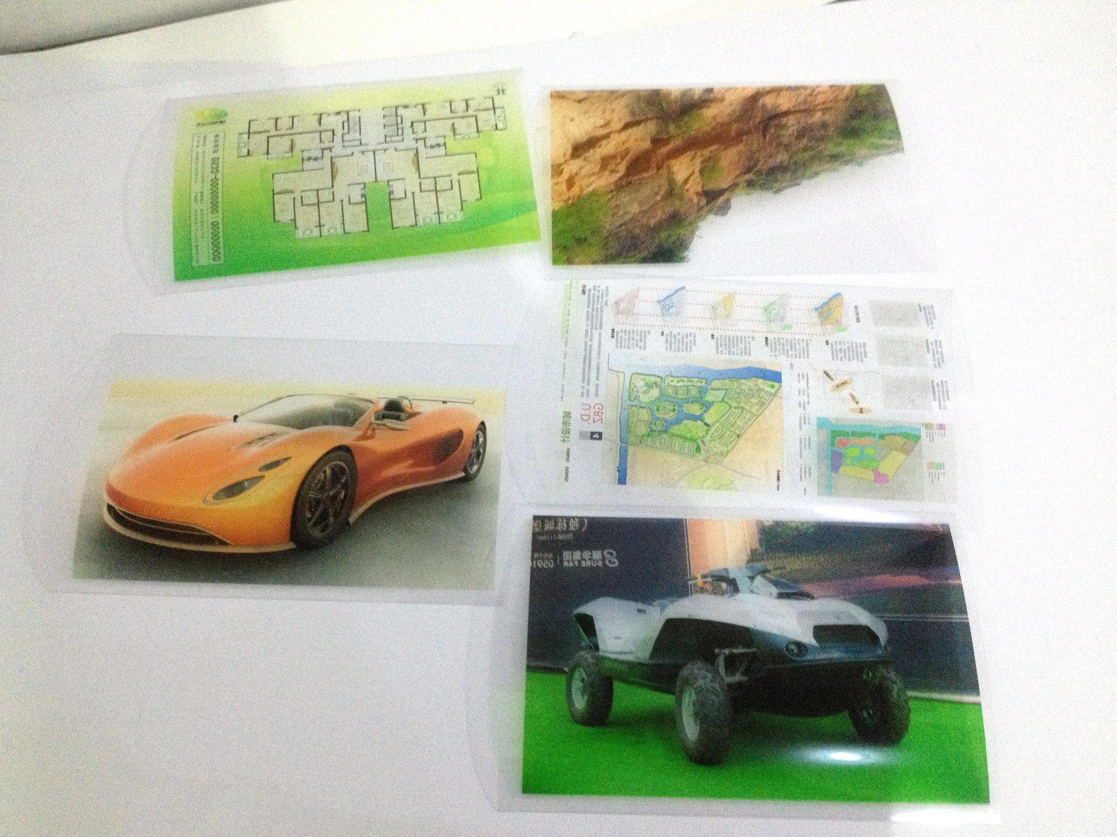 Our special color PVC or PET slide laser phototypesetting digital spray printing projection film lamp printing and production