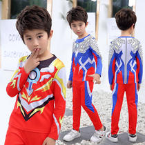 Autman clothes boy autumn clothing 2021 new boys suit childrens spring and autumn season kid ocean gas Spider-Man tide