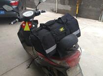  Motorcycle waterproof cross bag Rear tail bag Knight bag Motorcycle brigade equipment Riding back seat bag luggage travel bag pack bag