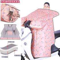 Cross-riding Oxford cloth thickened autumn womens small electric car 2021 winter windshield surrounded by children men and women