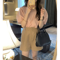 Salt department wearing a hitchhiking and lively tennis red and reduced fashion casual sports little sub shorts Two sets of womens summer models