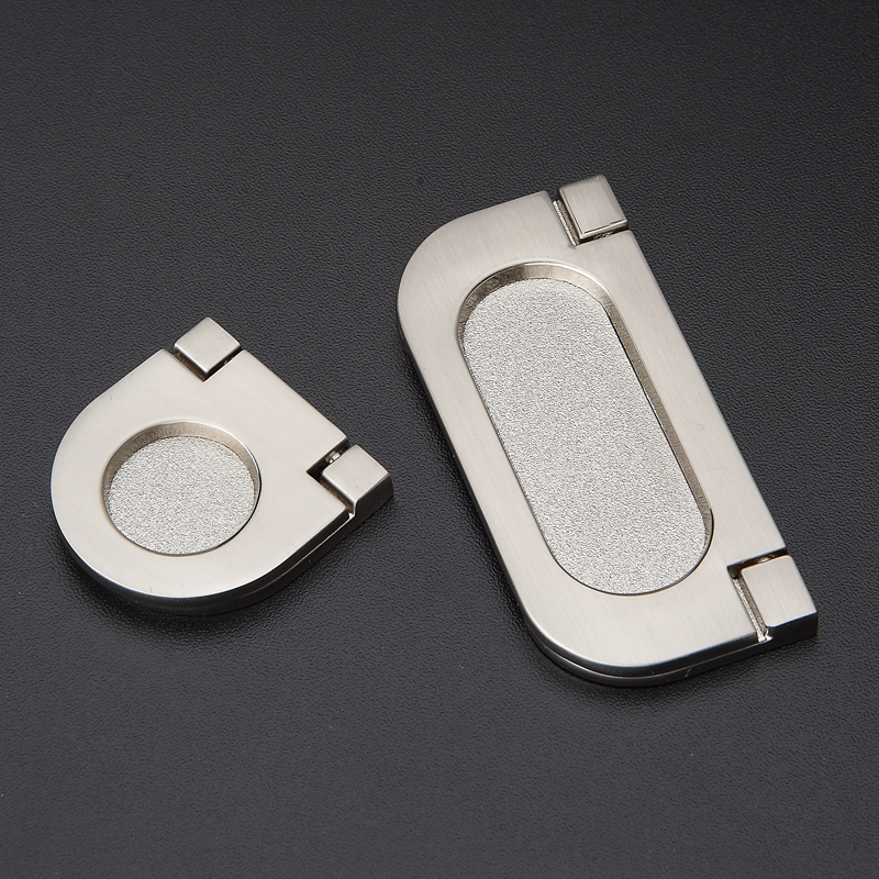 Punch - free drawer handle modern minimal invisible closet door handle shoe cabinet tatami clothes hidden handle