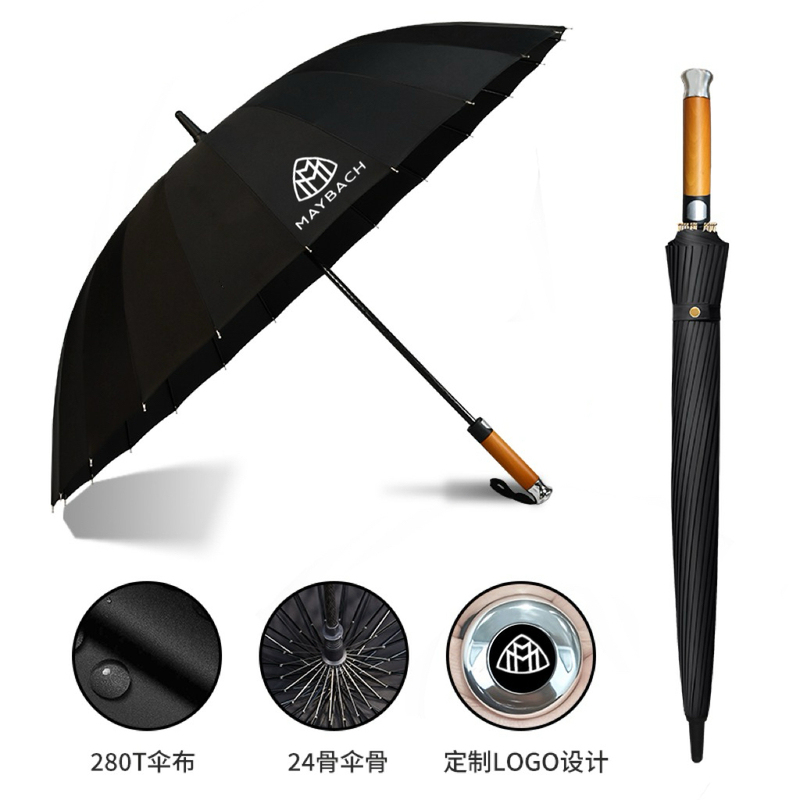 Mercedes-Maybach Gls480/S680 Car Umbrella Fully Automatic Folding Umbrella Extra Large Long Handle Gift Umbrella Original Factory Mercedes-Maybach Gls480/S680 Car Umbrella Fully Automatic Folding Umbrella Extra Large Long Handle Gift Umbrella Original Factory