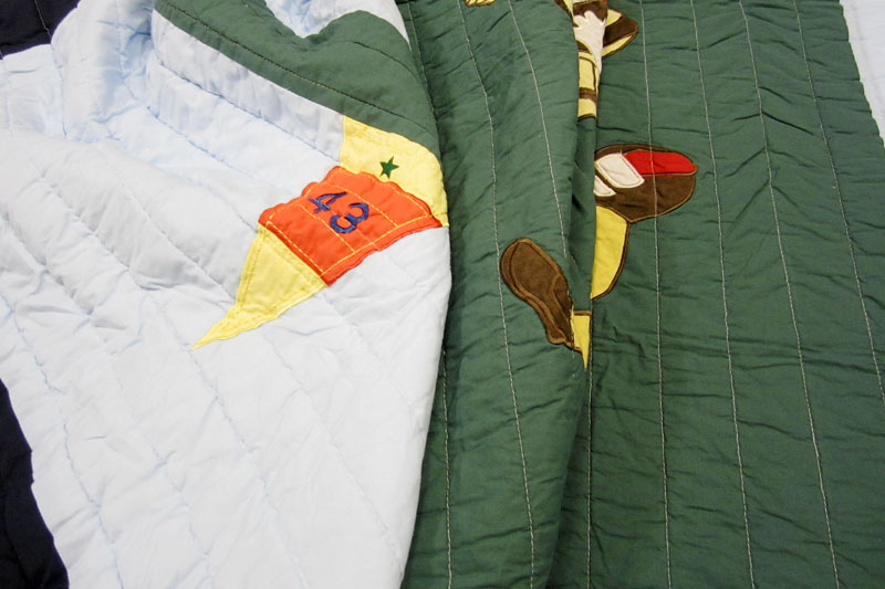 Chăn bông châu Âu chăn trẻ em trải giường hai mảnh cotton dày điều hòa không khí được giặt - Trải giường ga giường 1m2x2m