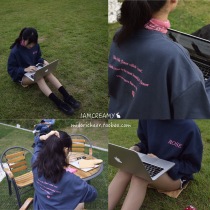 To spot town shop bi into the snow 様 玫瑰 rose girl sweater =IAC Korea purchase