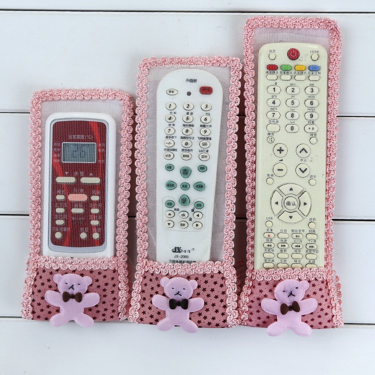 Điều khiển từ xa che bụi vải điều khiển từ xa TV điều khiển từ xa điều hòa không khí chỉ cài đặt bảo vệ vỏ vườn đặt hộp trên cùng - Bảo vệ bụi tấm phủ máy giặt