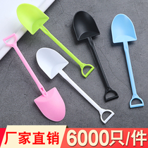 Disposable spoon plastic ice cream cake sundae dessert spoon pudding potted spatula yogurt spoon packaged separately