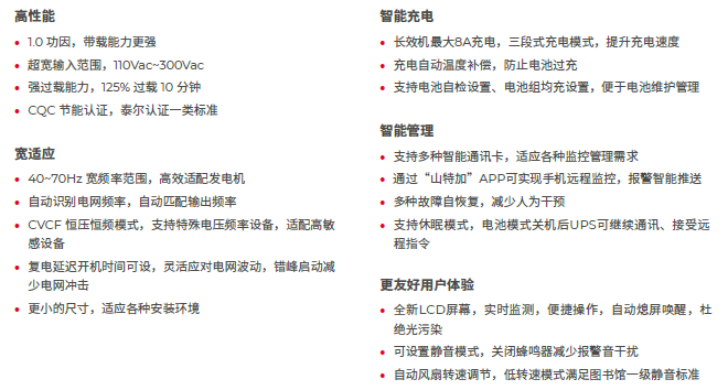 товар из китая santak山特 c1ks/1kva/1000w 需外接电池36v 全国联保三年 现货