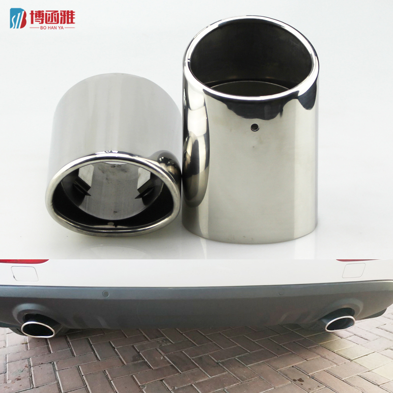 Dedicated for Audi Q5 original exhaust pipe stainless steel tail throat in-line type Audi Q5 tail throat special in-line type