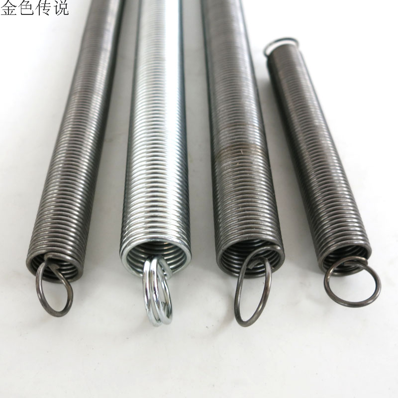 Long extension spring diy extension spring spring stainless steel spring high-strength model spring with hook belt ring