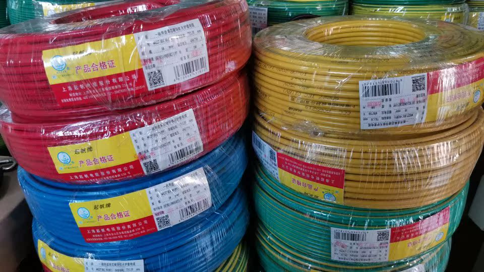 BV4 square single copper core wire national package inspection sail wire 4 square incoming bus national standard quality