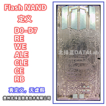 NAND mappe de définition de puce de stockage tout-en-une figure de définition NAND USB2 0014