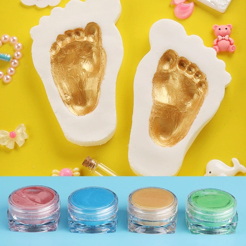 Детские отпечатки рук и ног, чернильная подушечка, модель рук, детский отпечаток рук, сувенир, «сделай сам», подарок на день рождения, 5G