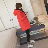 Осень-зима 2025, новая версия ханбока, утепленное хлопковое пальто на пуху, женское хлопковое пальто средней длины, верхняя одежда для хлеба