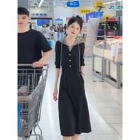 WH3086# черное платье