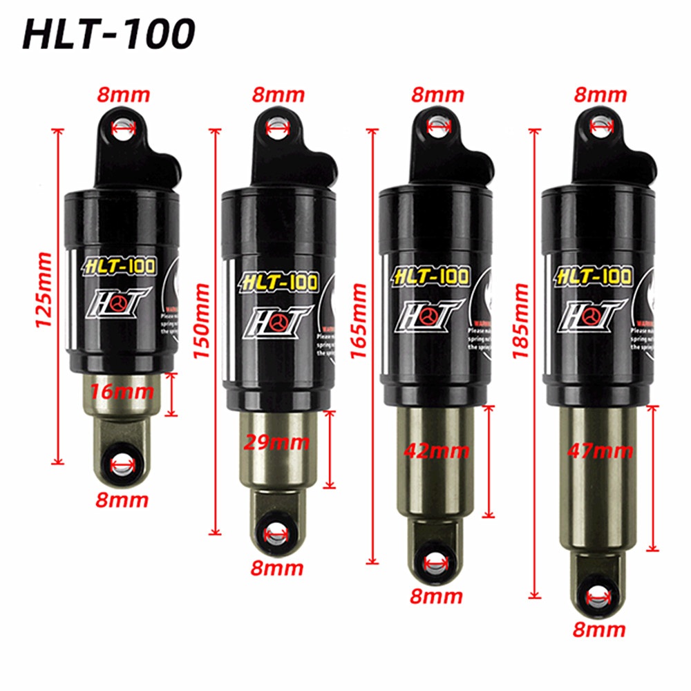 HLT 100 Mountain Car after shock absorber oil spring after shock - avoidance electric car snowbike accessories