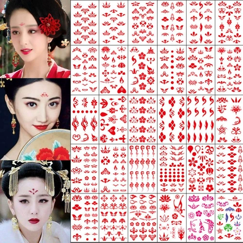 Аксессуар для макияжа, наклейка для лица