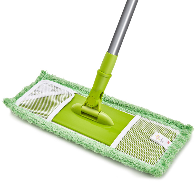 3m Scotch Mop X2 Smart Cleaning Floor Drying Wet Dual-Use Flat Mop Wooden Floor Tile Dust Push Mop Floor Mop