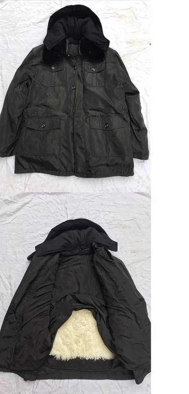 Lông một da cừu 袄 trung niên lông lông nylon da vượt qua da cừu lông áo măng tô nam
