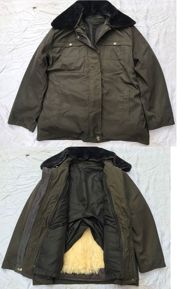 Lông một da cừu 袄 trung niên lông lông nylon da vượt qua da cừu lông áo khoác adidas nam