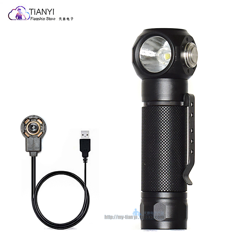 Magnetic charging Waterproof fill light Diving lighting magnetic flashlight 21700 battery working lighting torch