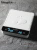 Mongdio Coffee Electronic Scale, Hand-Brewed Coffee Scale, Italian-Style Special Coffee Scale, Hand-Brewed Coffee Timing Scale, Gram Scale