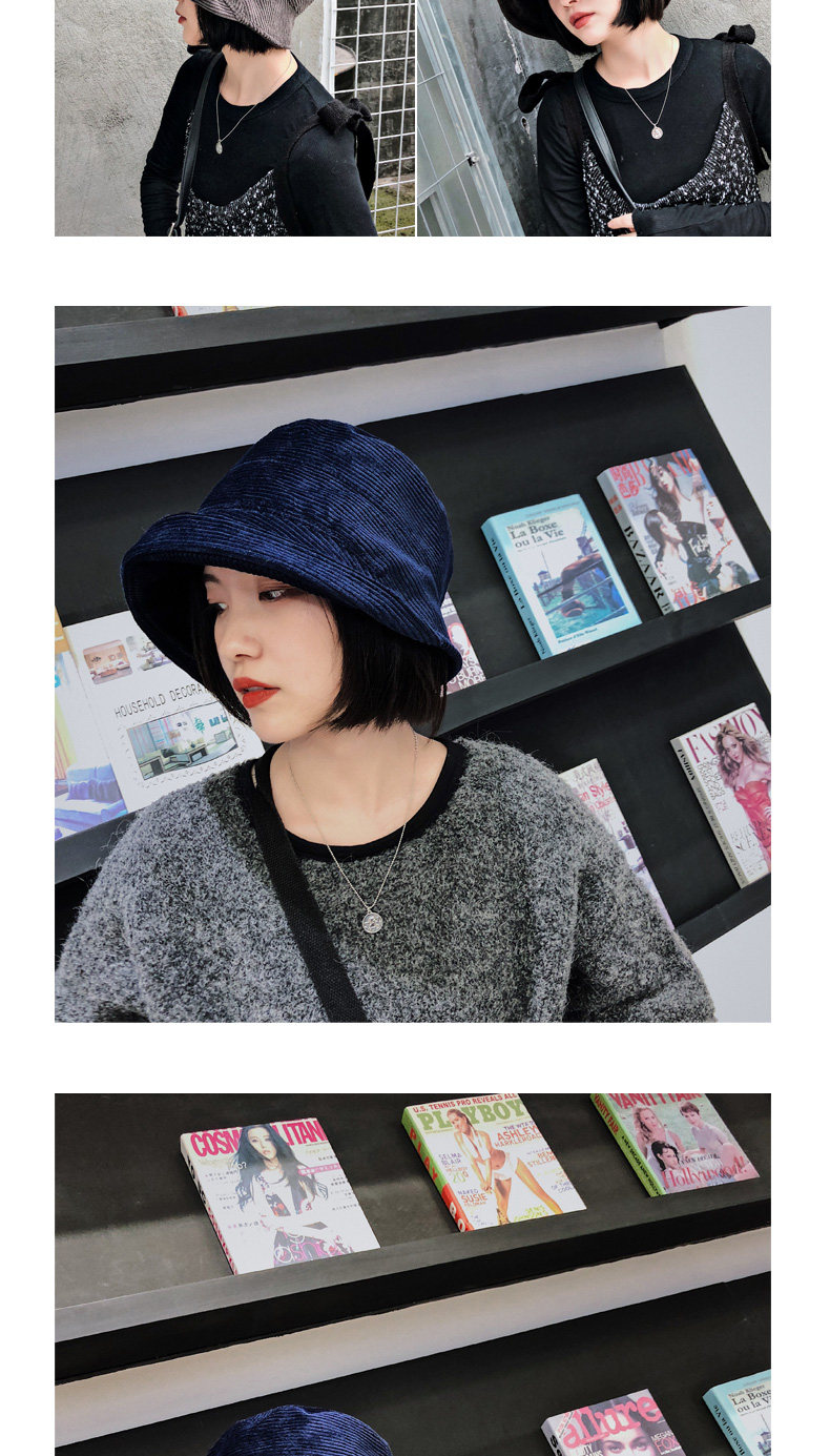 Chapeau pour femme en Velours cotele - Ref 3233513 Image 14