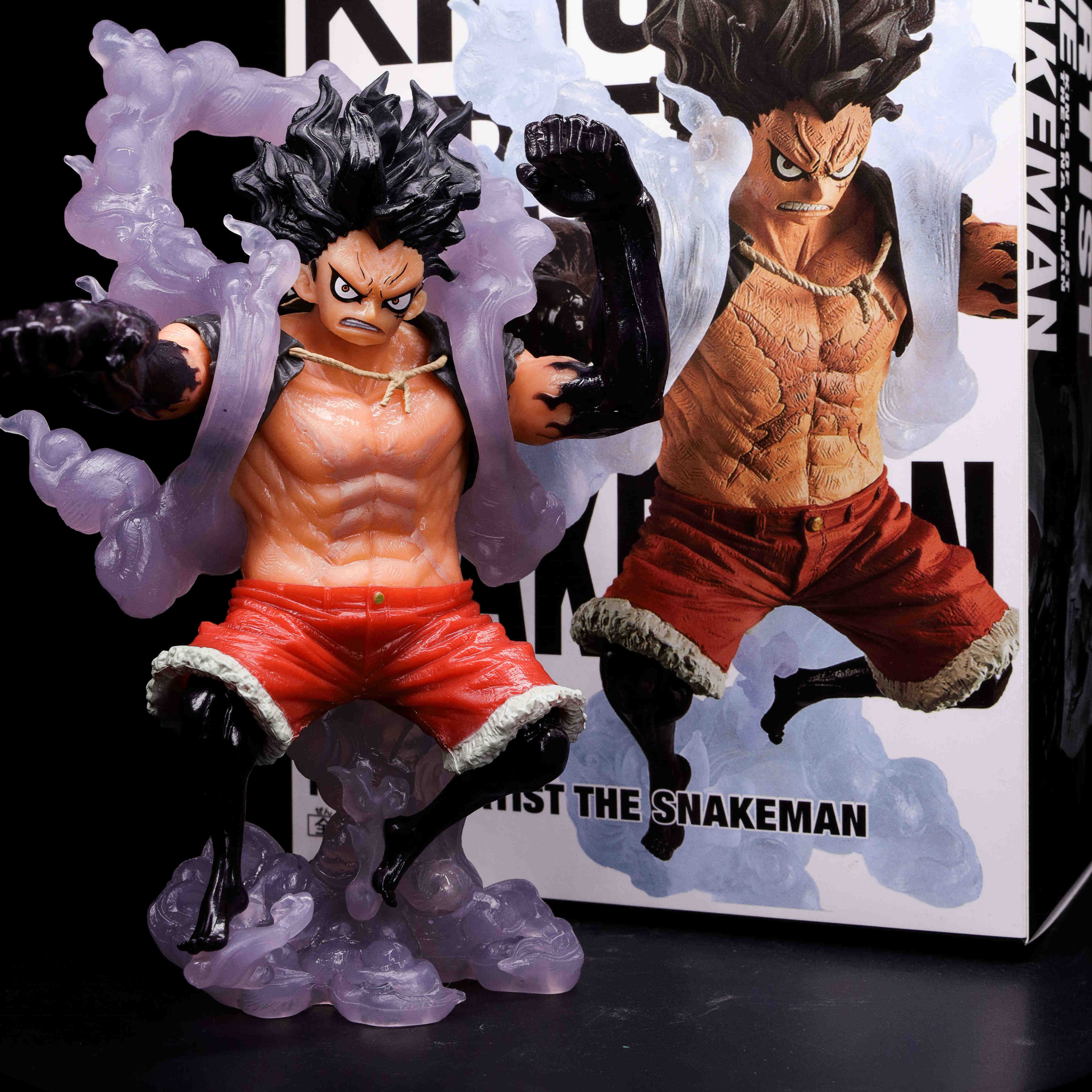 魯夫模型海賊王夢魘魯夫造型王頂上決戰擺件模型生日禮物