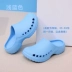 Zuanna operating room slippers for women hospital non-slip toe-toe slippers nurse shoes experimental hole shoes men's doctor surgical shoes 