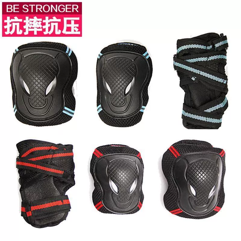 Đi xe đạp giày patin trẻ em bộ đồ bảo hộ 3-6 tuổi xe đạp trượt băng trẻ em trai cô gái trẻ em gái học hè viện trợ - Dụng cụ thể thao